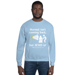 Sweatshirt Unisex Normal Isn't Coming Back