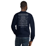 Sweatshirt Adult Unisex Appointed Times White Colors