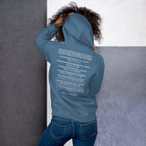 Sweatshirt Hoodie Unisex Appointed Times White Colors