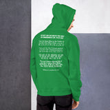 Sweatshirt Hoodie Unisex More Than Belief White Color