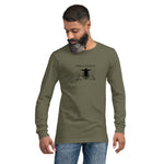 Shirt Long Sleeve Unisex Feasts Black Colors