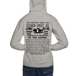 Sweatshirt Hoodie Unisex Saint Sinner Black Color
