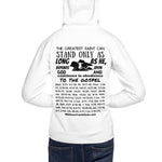 Sweatshirt Hoodie Unisex Saint Sinner Black Color