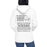 Sweatshirt Hoodie Unisex Law of Moses Black