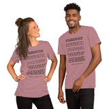T-Shirt Adult Unisex Obedience Black Colors