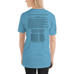 T-Shirt Adult Unisex Sequential Black Colors