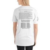 T-Shirt Adult Unisex Sequential Black Colors