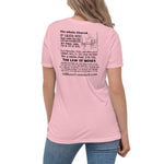 T-Shirt Women's Law of Moses Black